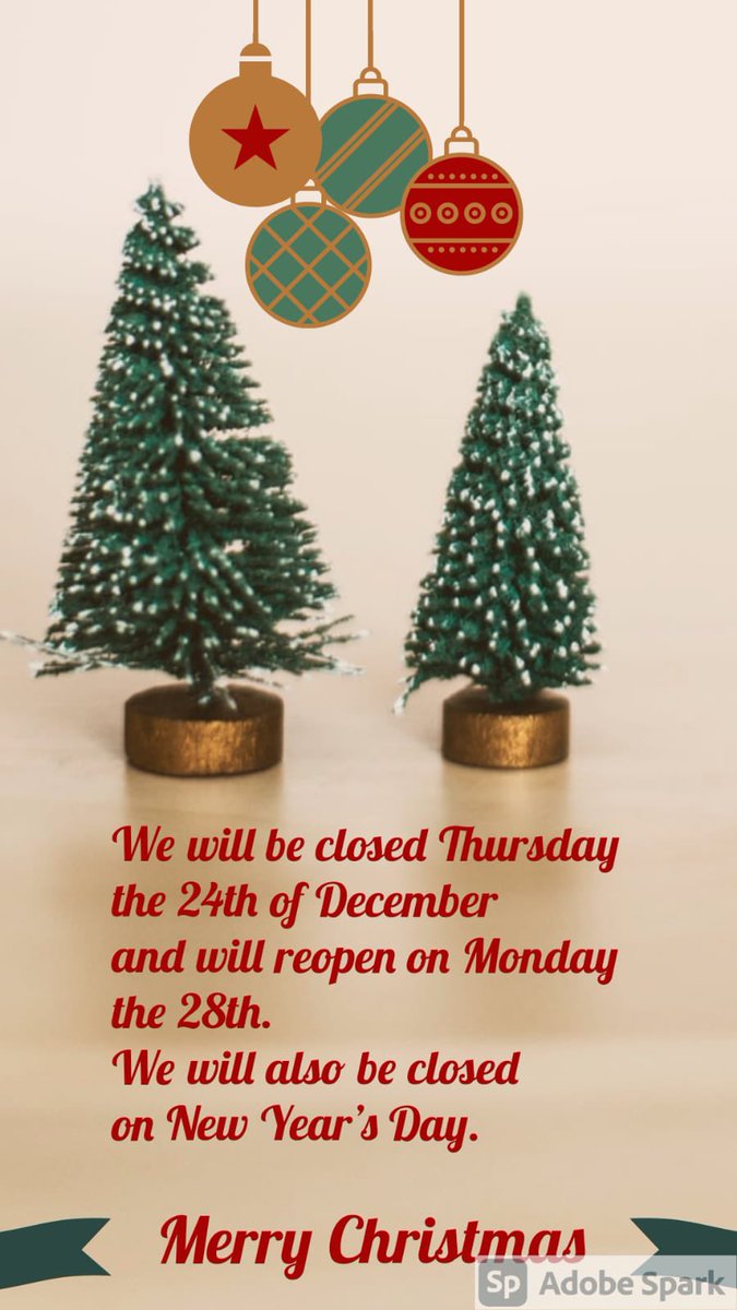 BannCryoSpa's tweet photo. We wish all the most Happiest of Christmas’s 🎅🎄⛄️  We all look forward to 2021 and hope for better times for all... 
Thank you for all your support throughout what has been a tough year ... https://t.co/HHKfenBdE6