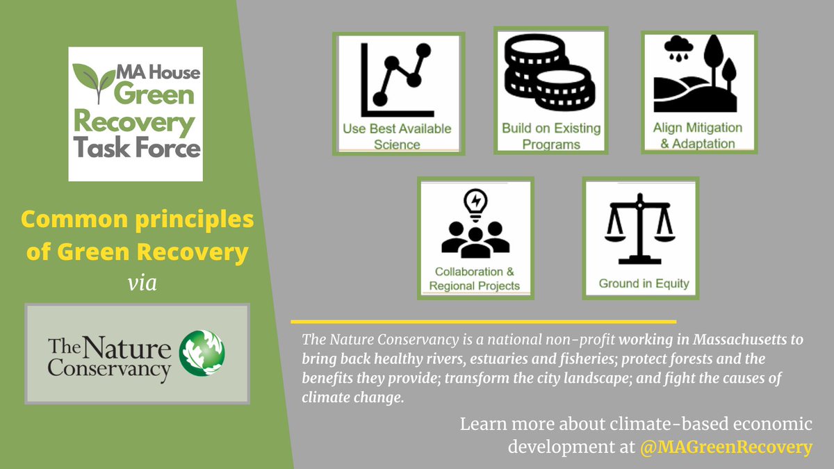 MAGreenRecovery's tweet photo. .@Nature_NE met with GRTF to discuss how nature-based solutions like "Greening Our Gateway Cities” can provide energy savings to vulnerable communities and bring quality-of-life improvements, while at the same time, creating jobs, reducing emissions, and improving resiliency. https://t.co/whE5oaTsgx