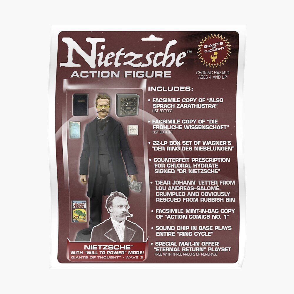 Nietzsche action figure.