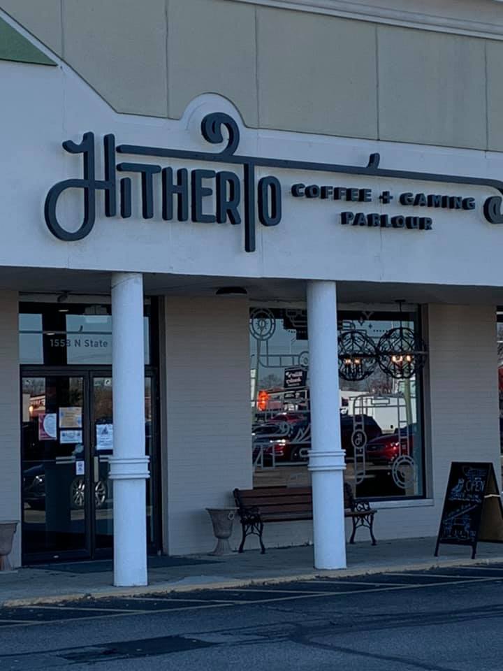 IelloUSA's tweet photo. A great cup of coffee and a fantastic #IELLOUSA board game? Our friends at #HithertoCoffee (Greenfield, IN) have taken two of the best things in the world and put them under one roof, just one more reason to #ThinkLGSFirst! You can find your local store at https://t.co/20QAIRmRCj https://t.co/MbKWVMRq6z