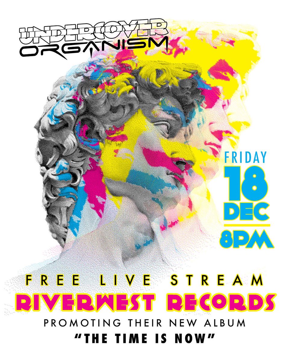 Tonight!!  Getting down on our first COVID live stream!

Facebook.com/undercoverorga…