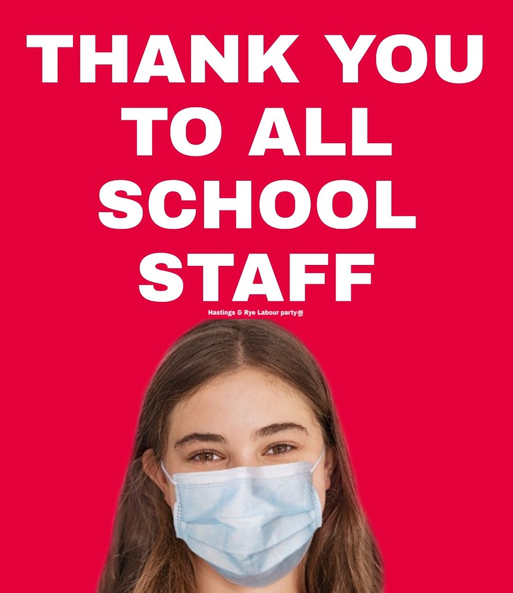 HastingsRyeLab's tweet photo. Thank you to all the school staff from everyone @HastingsRyeLab 😻
#clapforourkeyworkers ⬇️
#examshambles  #FreeSchoolMeals  #payfreeze 
#LevellingDown #chumocracy 
#ThirdWave #ToryBritain 
#ThisIsOnYouJohnson #ThisIsOnYouHart 
#JohnsonHasFailedTheNation 
@NEUnion @unitetheunion https://t.co/HvlJPNiScz