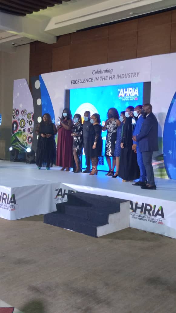 MTNGhanaCareers's tweet photo. @MTNGhana picks up 4 awards at ongoing 3rd Africa Human Resources Innovation Awards: HR Innovation of the Year-Telecoms Sector, Outstanding Employee Retention Policy, Employer of the year, HR Team of the Year(Gold). Thank you, Y'ello Family. #WeDey4U @AskMTNGhana @IIP @MTNGroup https://t.co/kmBdTexoxa