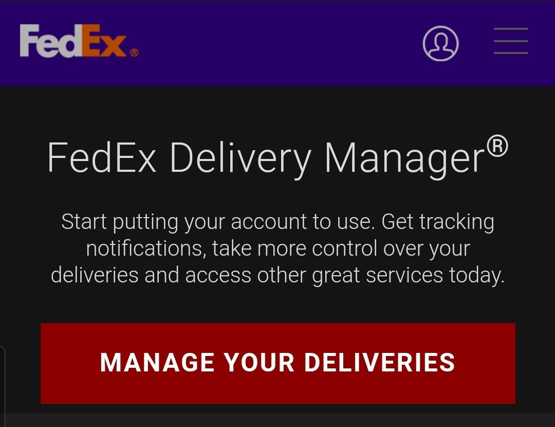 carthyk's tweet photo. @ForeverWhitee @iiB3An @ChitoGaminYT Create account, go to manage deliveries and it shows up right there https://t.co/QdBHBnieY6