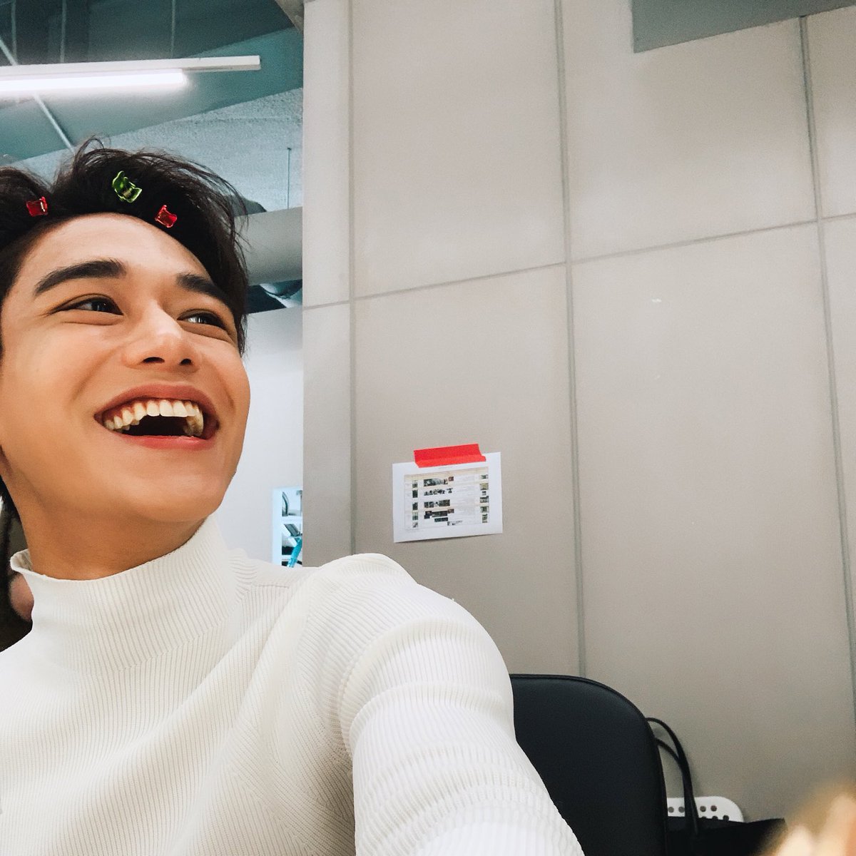 pics of lucas that you can literally feel his happiness through your phone screen: a thread