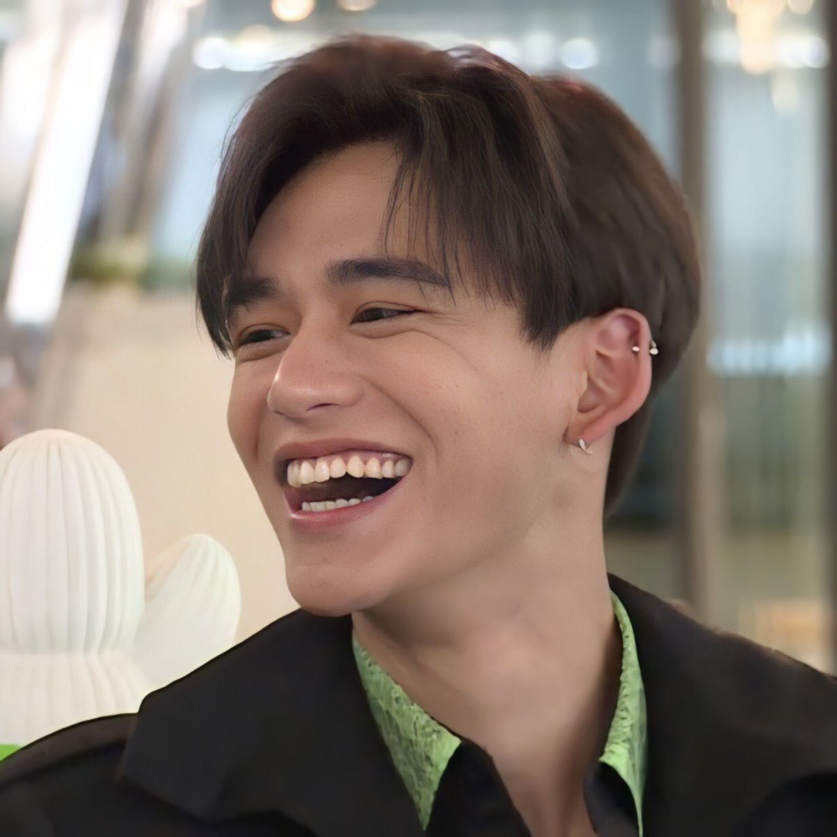 pics of lucas that you can literally feel his happiness through your phone screen: a thread