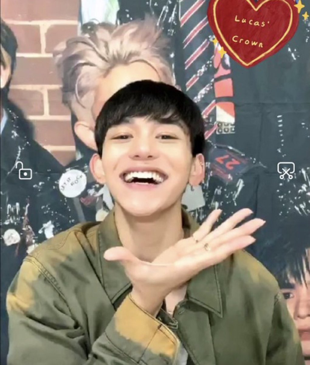 pics of lucas that you can literally feel his happiness through your phone screen: a thread