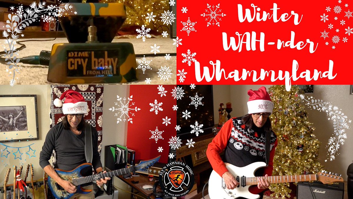 MundoJuillerat's tweet photo. Winter WAH-nder Whammyland #WinterWonderland #christmas #guitarmusic #checkitout https://t.co/mj5mPqml9N https://t.co/7RD8bo7v58