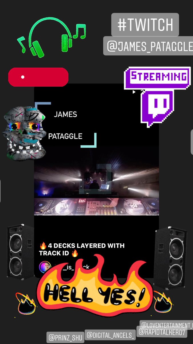 jax_is_back_'s tweet photo. @discord @Twitch @James_Pataggle_ @loventertain @twitchtv 

Live Now  https://t.co/zfAOsvrNFT

IG Video
https://t.co/JUQmtxLAfr

#techno #twitchtv #twitch #LIVE #music #Dark #dj #DjSwitch #follobackinstantly #COVID19 #QuarantineLife #livemusic https://t.co/FeUbBzUEiu