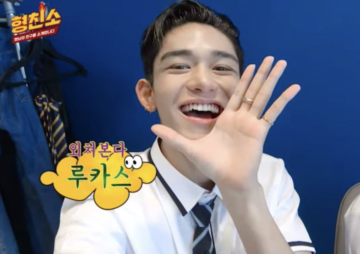 pics of lucas that you can literally feel his happiness through your phone screen: a thread