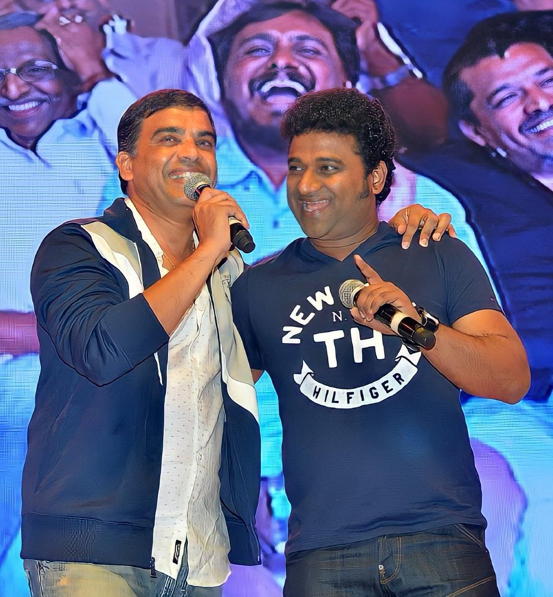 ThisIsDSP's tweet photo. Late Post:
HAPPIEST MUSICAL BDAY to our “Dil Ka Raju”
#DilRaju Sir❤️🎶🎂🎂

Had a Great Party sir.. 
after 9 months, travelled for d 1st time for ur Bday😁🕺

Keep Rockin with Evergreen Blockbusters sir🤗👍🏻

May our Sweet Journey keep Goin On n On For Ever &amp; Ever !!

#HBDDilRaju https://t.co/nWyikjLkbl