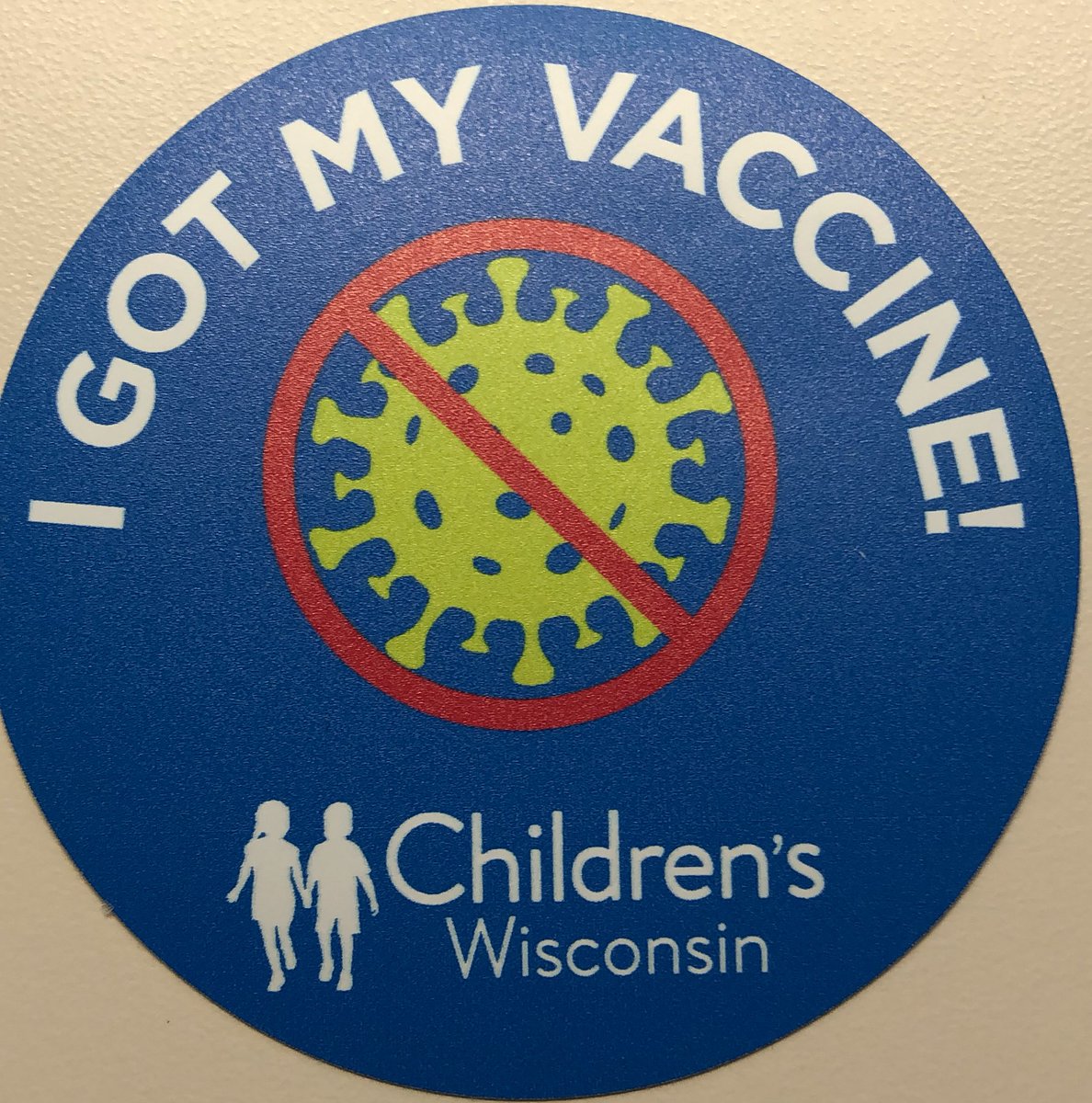 calaway41's tweet photo. Got my #CovidVaccine today @childrenswi #feelinghopeful https://t.co/bNjVNBcg4y