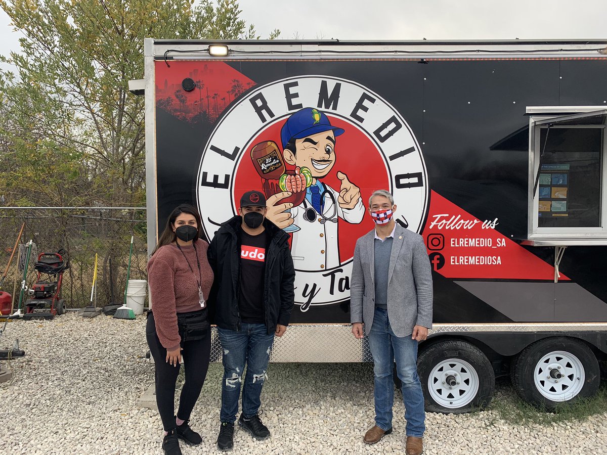 Really appreciated the opportunity to make a few pit stops on the Westside at some great restaurants this afternoon. 

Make sure you shop local this holiday season!

Thank you to the <a href="/JerkShackSATX/">TheJerkShackSATX</a>, <a href="/fat_empanadas/">Fat Tummy Empanadas</a> &amp; <a href="/ELREMEDIO_SA/">El Remedio SA</a> for your hospitality and service to our city.