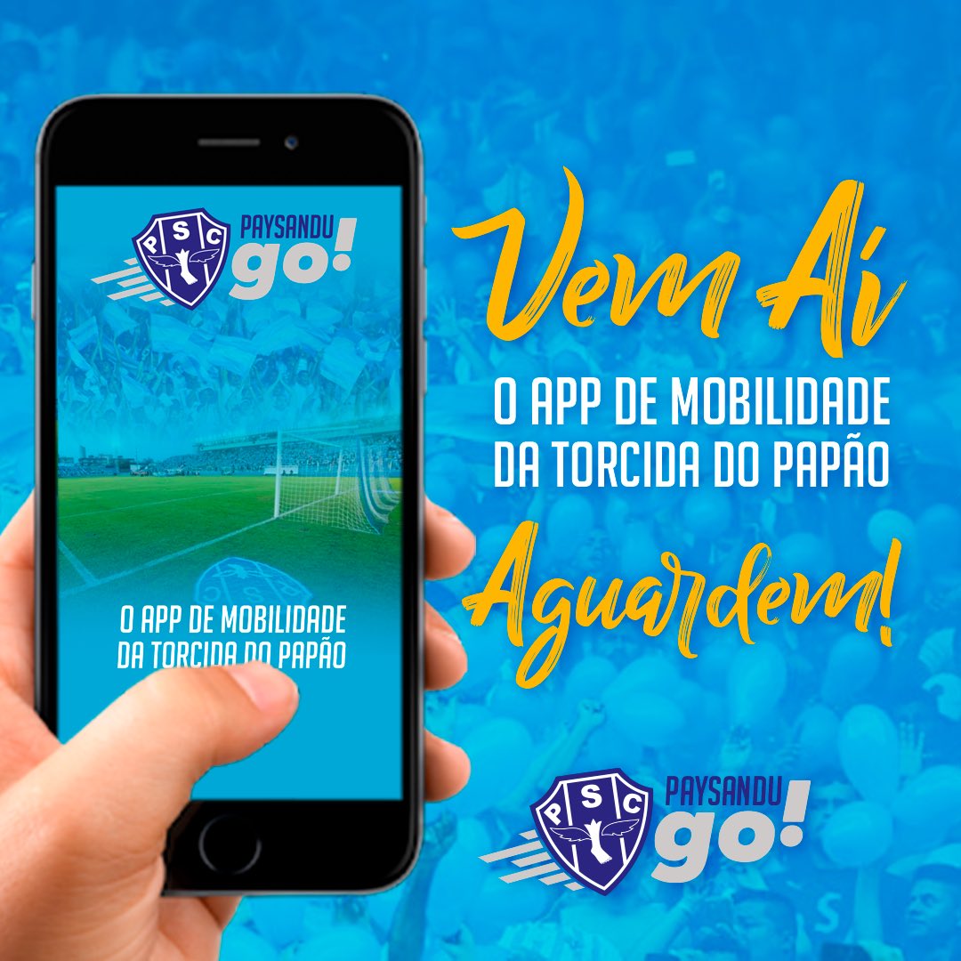 Alô, torcida do Papão! Vem aí o APP de Transporte do Paysandu! 🤩

Sigam as redes sociais do Paysandu GO e acompanhem! 🚙💙

instagram.com/paysandugo

facebook.com/Paysandu-GO-10…

x.com/paysandugo

Saiba mais: bit.ly/PaysanduGO

#PaysandudaAmazônia #PaysanduGO