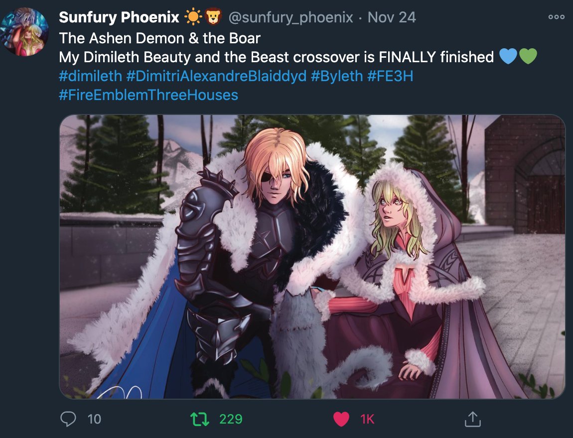  @sunfury_phoenix I found her based on her Dimileth comic and stayed for the incredible coloring, comics, poses, crossovers, and commissions! She brings joy to my feed every single day! Her Patreon was 100% worth the join!