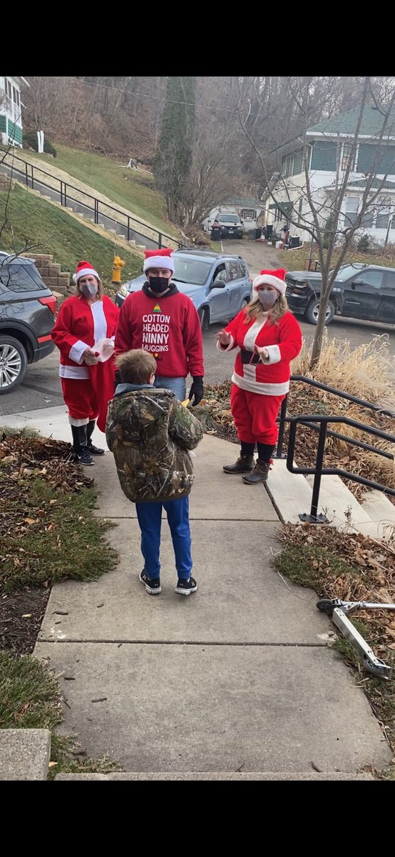 Thank you Mrs. Shores, Mr.Stanton, Mrs.Alpers, &amp; Mrs.Bonnin for going out of your way to make the holidays special for your 5th graders!  #christmascaroling #goodhueschool  #teachersrock