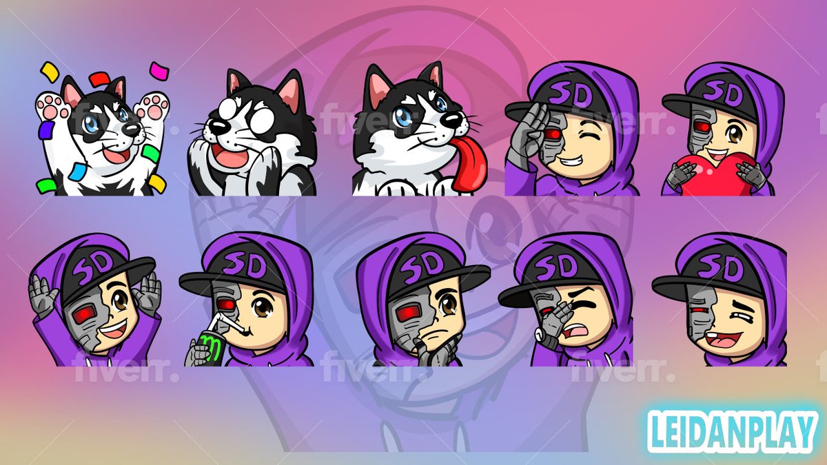 Sie sind da! KEKW #live 

Wir haben unsere #emotes von <a href="/LeiDanOfficial/">LeiDanPlay</a> erhalten und ich bin verliebt in sie.

#twitchaffiliate #twitchde #twitch #abgehoben #scratchdee