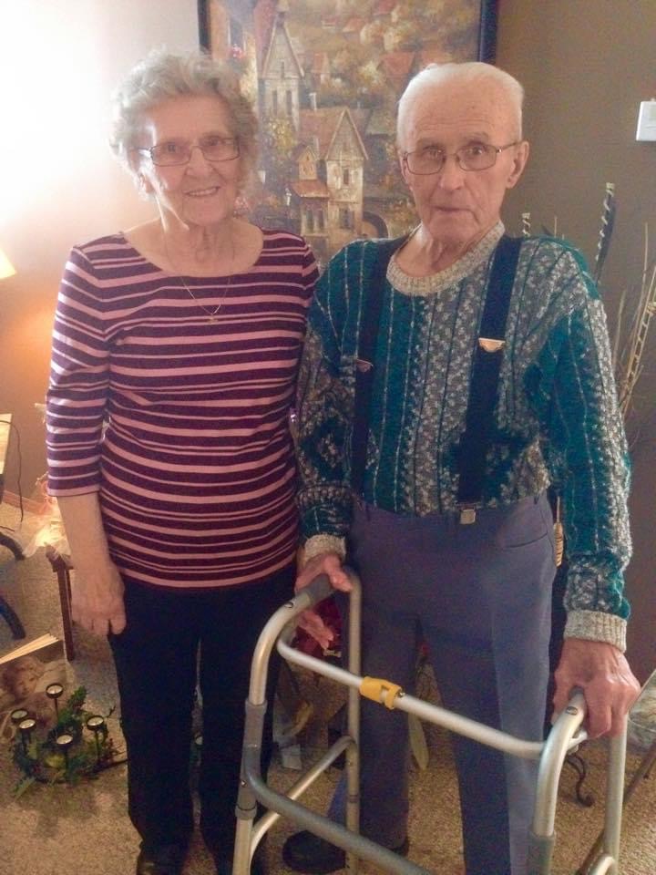My grandparents were an ideal pair. He was quiet and gentle and she was outgoing and assertive. They loved their family, friends, and neighbours fiercely and opened their home to all. After 70 yrs together, his death in 2017 took a part of her too.