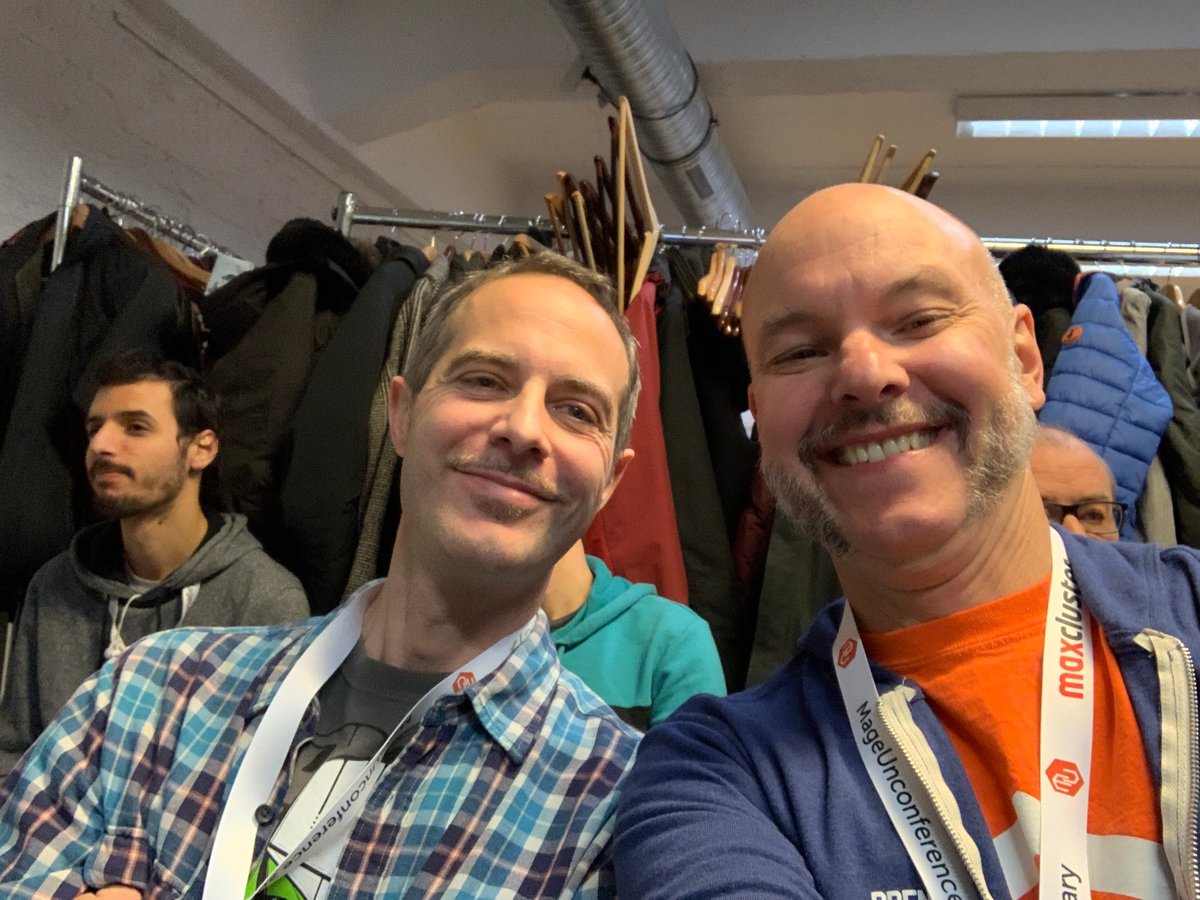 brentwpeterson's tweet photo. My last European in-person event #MageUC19
I miss you @vinaikopp
Very excited for #MageUC21
@MageUnConf https://t.co/4WvtddPZfx