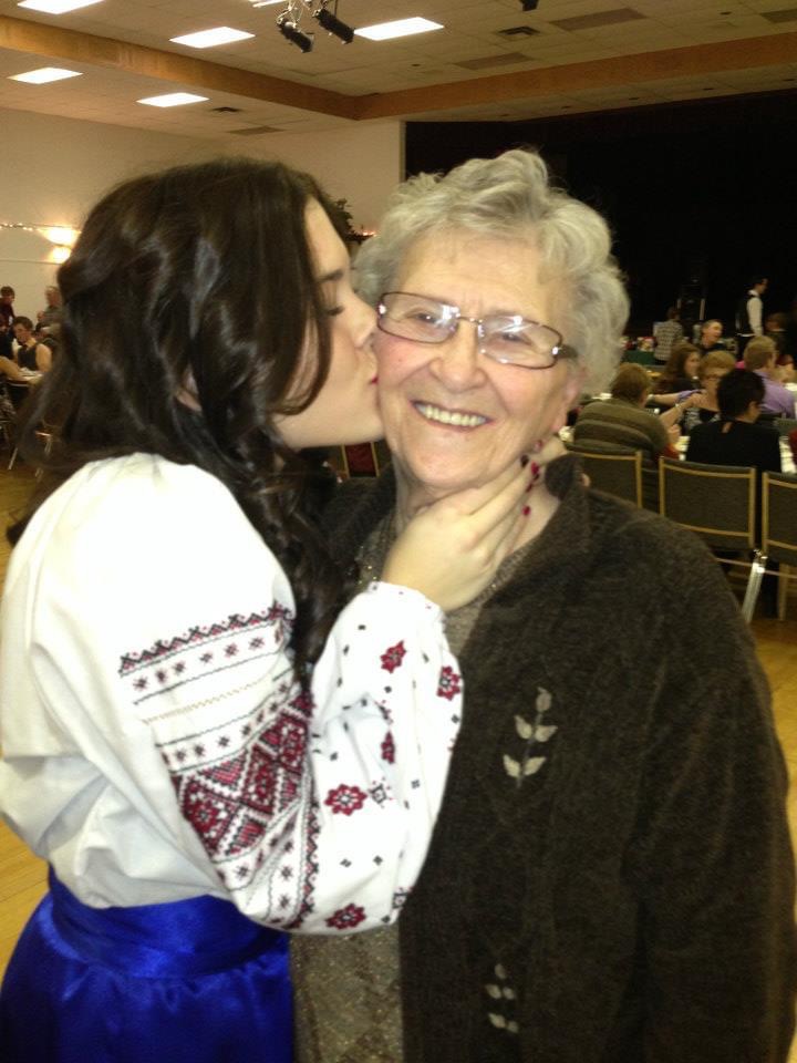 She was the best grandma. Our #1 Ukrainian dance and sports fan, and a house to run away to when our parents made us mad. She unashamedly spoiled us and her giant heart somehow made us all feel like we had the closest relationship with her (we all think we were her favourite).
