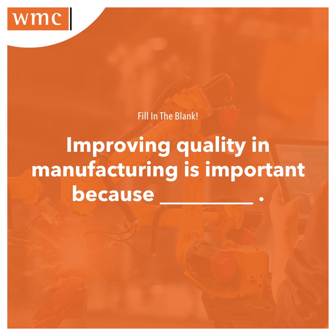 WMCRiskFinance's tweet image. There are still too many manufacturers delivering components with high defect rates. Successful companies gain a competitive advantage by whittling these down. 💡 

#WMC #SafetyMeetings #StaffProtection #SimpleSafetyMethods
