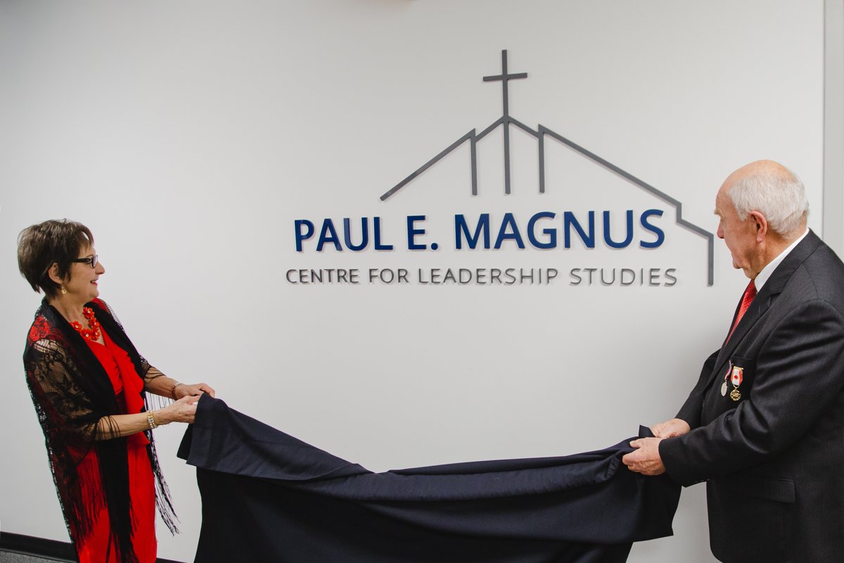 This week marked the beginning of a celebration of Dr. Paul Magnus’ 50-year legacy at Briercrest. 

The new name of the Paul E. Magnus Centre for Leadership Studies was also unveiled. The centre that perpetuates Dr. Magnus’ legacy now bears his name.

briercrest.ca/post/paul-magn…