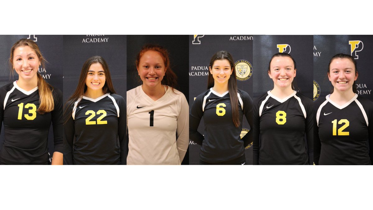 A #PaduaPROUD way to end an extraordinary season for our Division 1 <a href="/DIAA_Delaware/">DIAA</a> student athletes!

ALL STATE
1st Team: M. Sobczyk
2nd Team: A. Lyons

ALL CATHOLIC
1st Team: M. Sobczyk, A. Lyons, Ma. Wilhelm
2nd Team: C. McClintock &amp; Me. Wilhelm
Honorable Mention: P. Sullivan