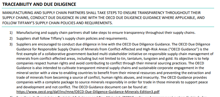 wardiamonds's tweet photo. @TiffanyAndCo's Responsible Purchasing Policy mandates "Work with Suppliers sourcing from countries that are free from conflict".
Israel is Conflict-Affected and High-Risk Area as defined by OECD Minerals Guidance.
Does Tiffany source polished diamonds in Israel? #Tansparency https://t.co/VwmIsAUfAk