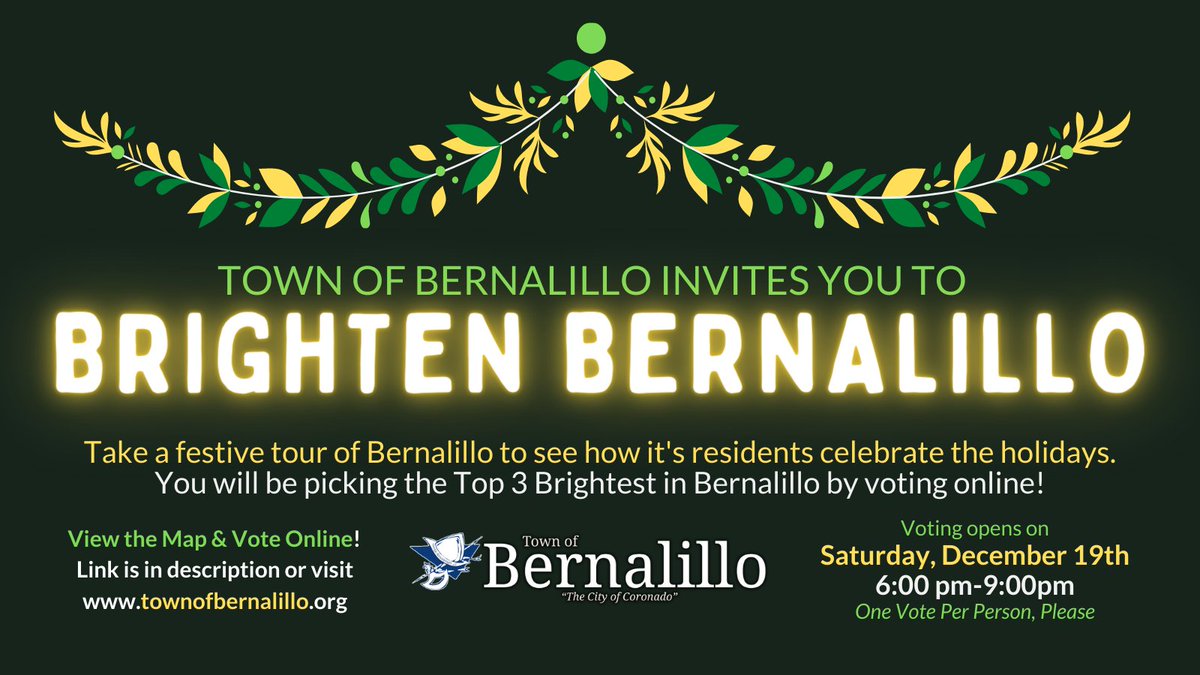 Town of Bernalillo tweet media