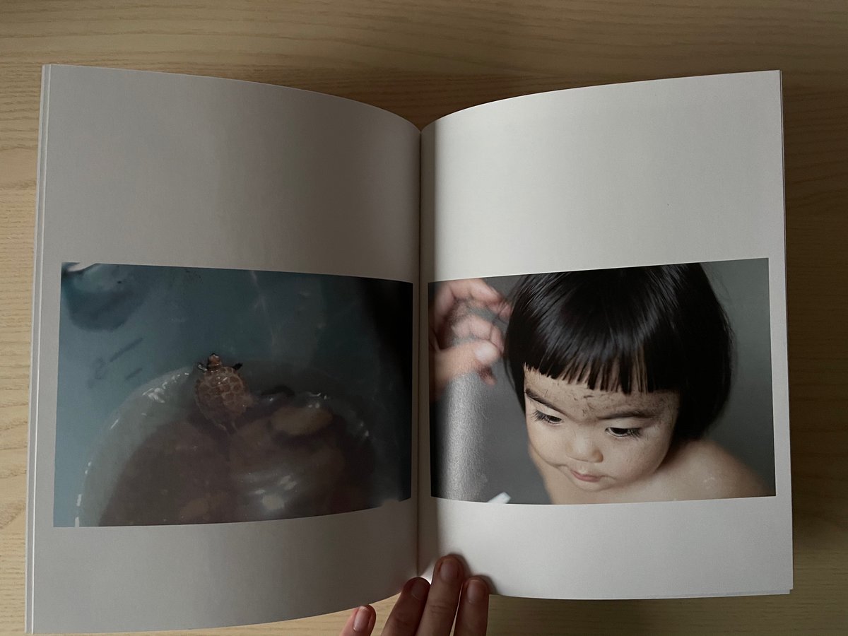 29. The photographs are simple and delightful. Rinko is open to the world of her kid and she is insanely honest in this photobook. She is famous for shooting a flick of light, a breath, a second-long miracle, and here she just takes it to the next level. Like all mums do.