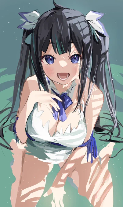初めての2hドローイング
ヘスティア描いた 