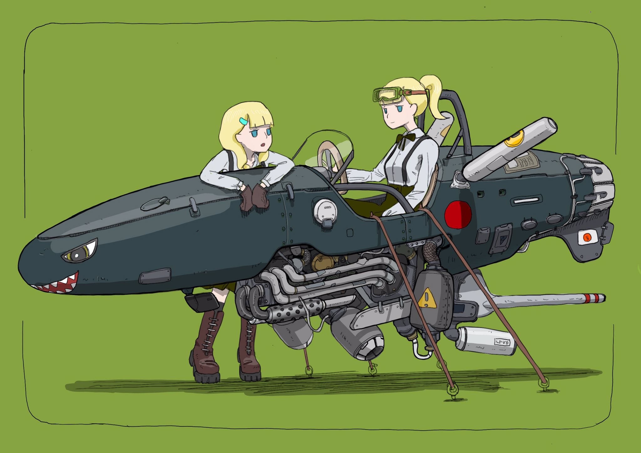 【3zuki】イラストオーダー がとりんぐ三等兵: Gatling3 on X: 