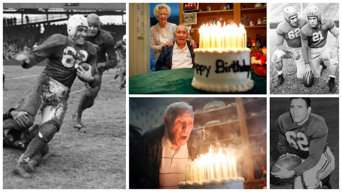 National Football Foundation (@nffnetwork) on Twitter photo Oldest living <a href="/cfbhall/">College Football Hall of Fame</a> & <a href="/ProFootballHOF/">Pro Football Hall of Fame</a> inductee, Charley Trippi, who ranks among most celebrated in <a href="/GeorgiaFootball/">Georgia Football</a> history, turned 99 Monday
Loran Smith captures him rising to occasion, using three huffs to blow out all 99 candles and more:
footballfoundation.org/news/2020/12/1… Oldest living <a href="/cfbhall/">College Football Hall of Fame</a> & <a href="/ProFootballHOF/">Pro Football Hall of Fame</a> inductee, Charley Trippi, who ranks among most celebrated in <a href="/GeorgiaFootball/">Georgia Football</a> history, turned 99 Monday
Loran Smith captures him rising to occasion, using three huffs to blow out all 99 candles and more:
footballfoundation.org/news/2020/12/1…