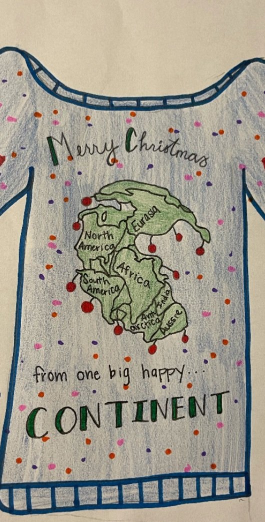 Ugly Christmas Sweater Design for Environmental Science!