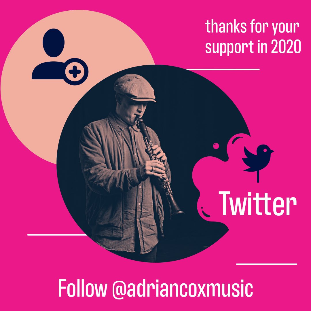 Thanks to everyone who has supported me on social media so much this year, all your #Follows, #Likes & #Retweets go such a long way 

#supportmusicians #followers #follow #like #likeforlikes #likes #followback  #likeforfollow #followme #love #f  #followforfollow #likeforlike