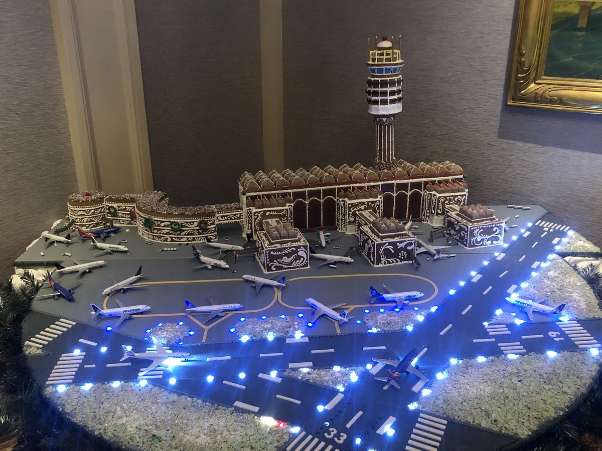 <a href="/thepointsguy/">The Points Guy</a> We present the most amazing gingerbread airport EVER.