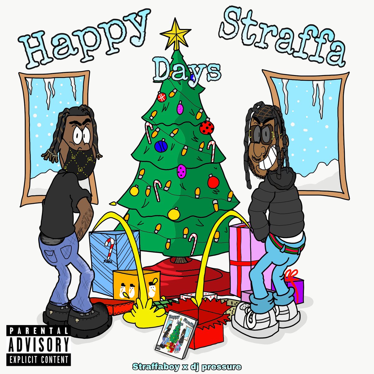 StraffaBoy's tweet image. Me and @_djpressure on da way #Happystraffadays