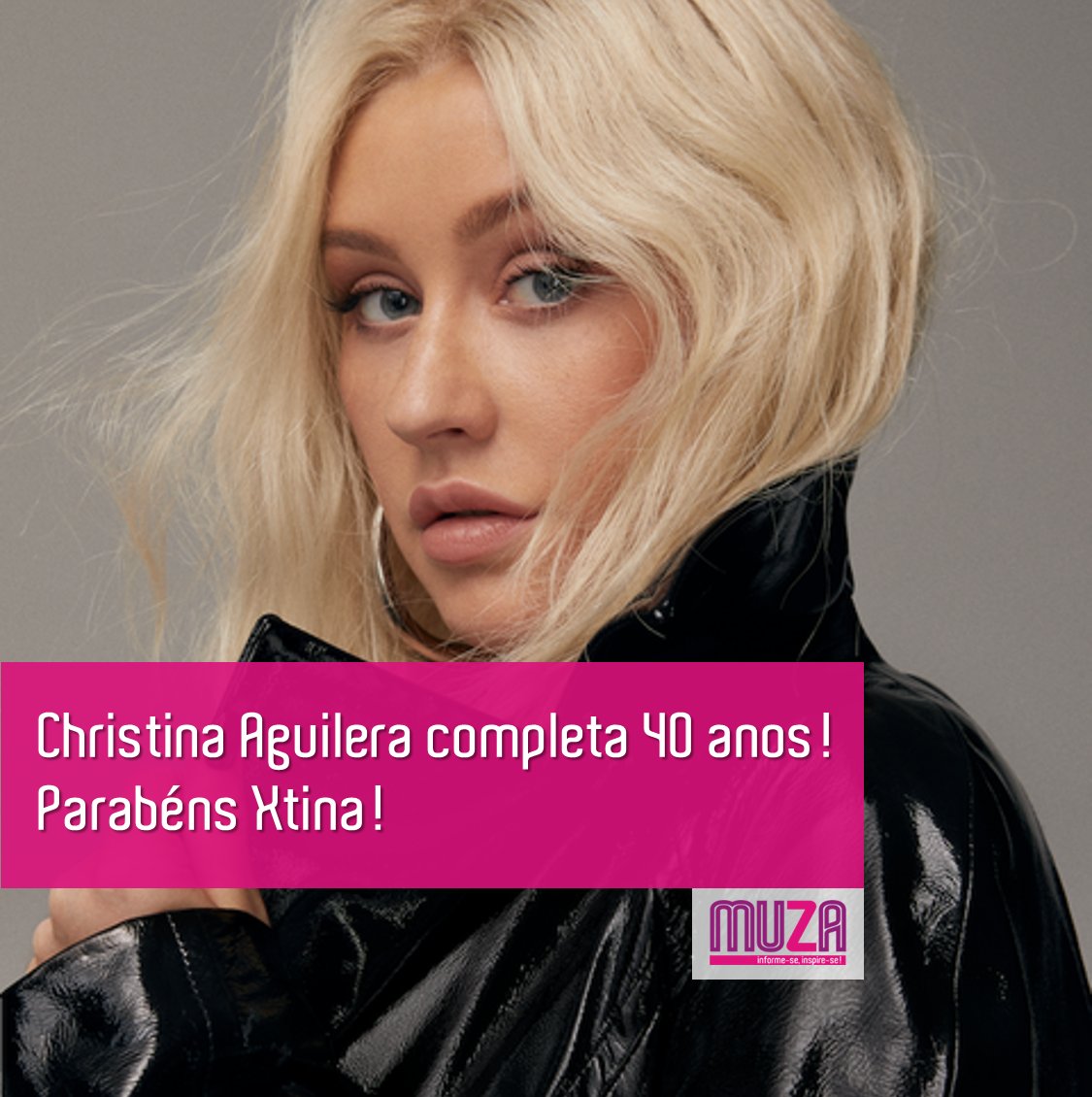 Muzasite's tweet photo. @xtina Christina Aguilera também conhecida como Xtina ou A Voz da Geração completa hoje 40 anos. 

Parabéns Christinaaaaaaaaaaaaaaa! (imaginem a mesma falando/cantando 😛)

#christinaaguilera #fighters #xtina #xtina40 #happybirthdaychristinaaguilera #pop https://t.co/m3akkAtn32