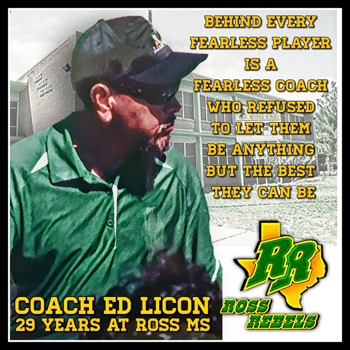 Honoring your 29 years of tireless service to our team, and celebrating the legacy of hard work and dedication you leave behind. Coach Licon, thank you for everything! Enjoy your retirement!
@RossRebelsEPISD