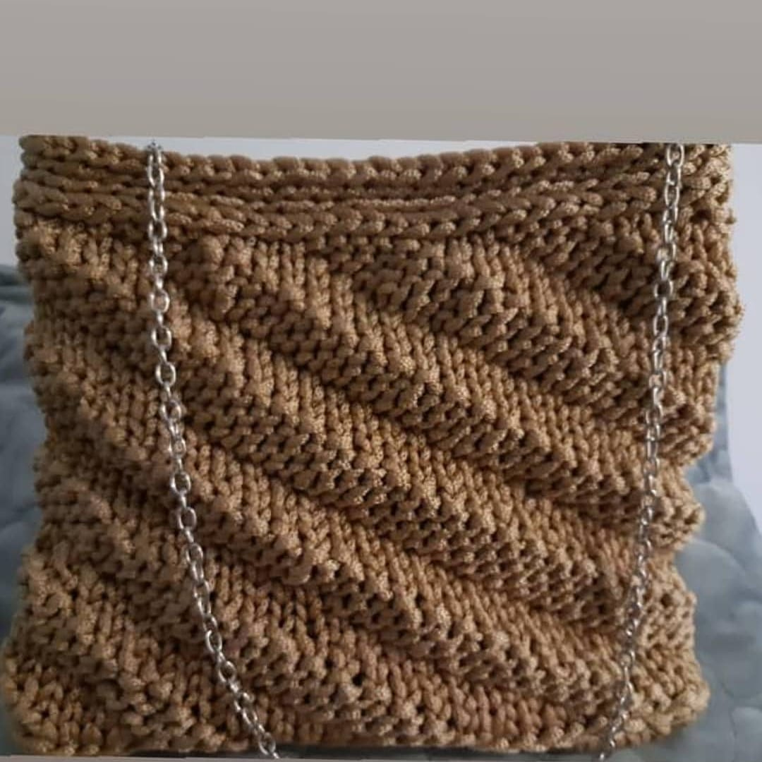 crochet laundry bolsa