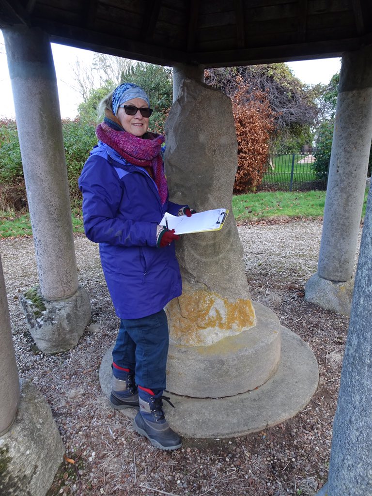 mudarrisa's tweet photo. Recording Blackhills House stone #cupmarks #crescent #pictish #prehistoric #moray #rockart https://t.co/vARfmkL0Ll