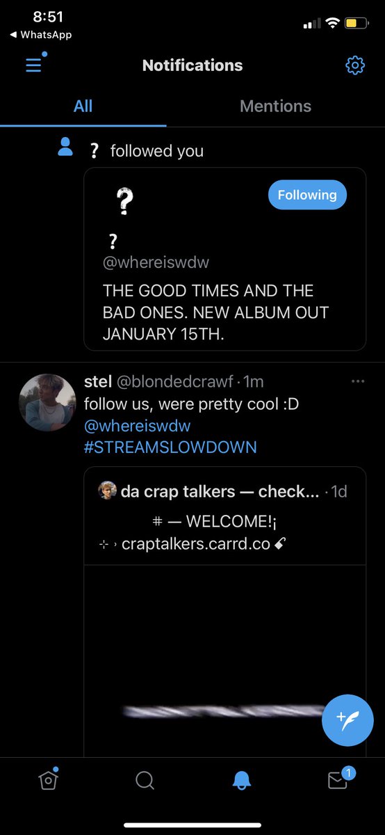 305NORRIS's tweet image. WDW FOLLOWED MY GC ACCOUNT WTF IS THIS #STREAMSLOWDOWN