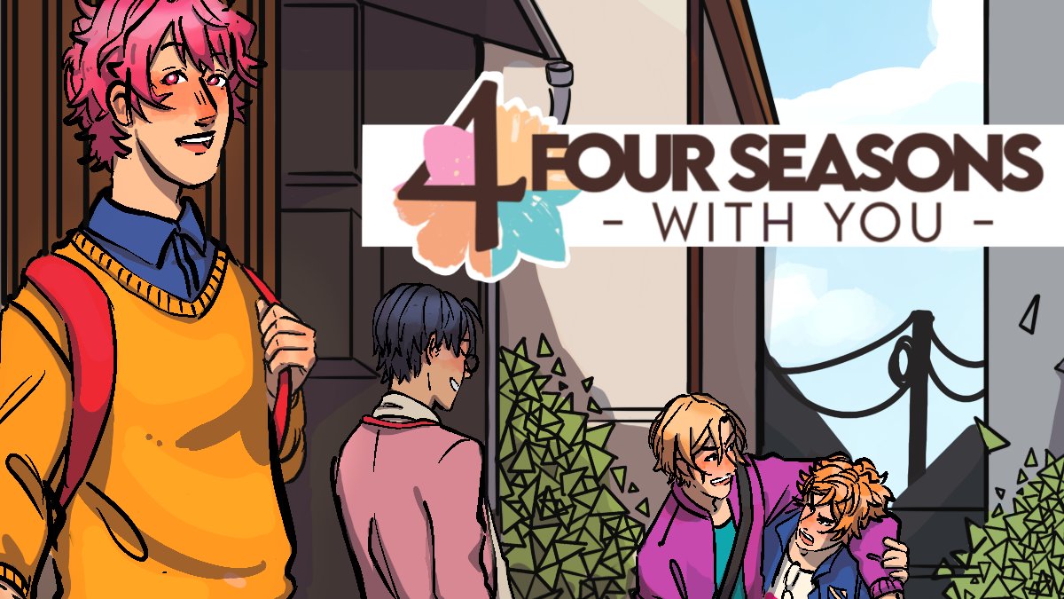 a3_week's tweet photo. ☆ We're proud to announce our first zine, Four Seasons with You, is now out! 

These jawdropping 115 pages of content are brought to you thanks to the work of 28 amazing contributors. Let their creations bloom inside your heart!

Download 4SWU over at: https://t.co/Ei7LnB4WWN https://t.co/wWydoRn2p8