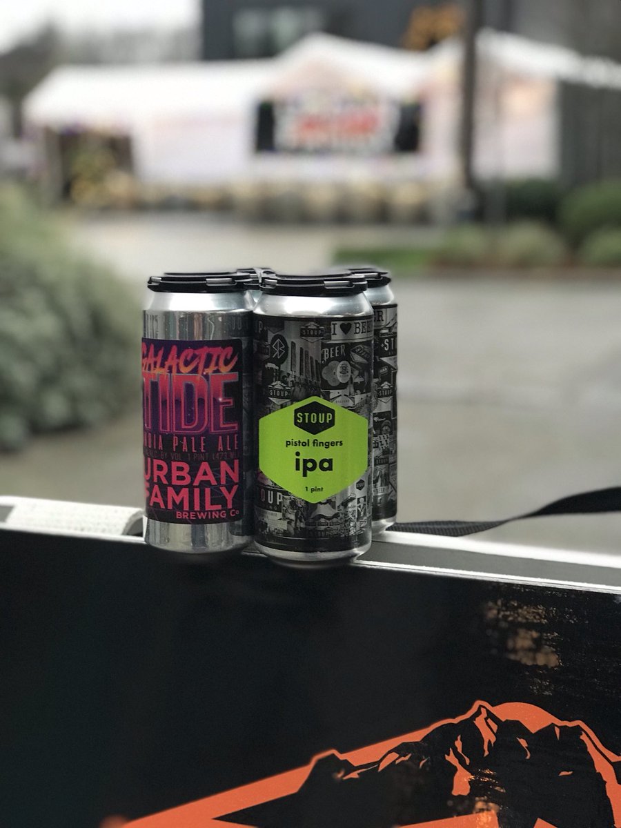 stoupbrewing's tweet photo. We were honored to win the platinum award for best #nwipa right alongside our neighbors at @urbanfambrewing’s win for best #hazyipa in the @Sip_Magazine annual #bestofthenorthwest. So we got together and made some mixed 4-packs for everyone. $15 at both breweries! https://t.co/dxmE2sp05j