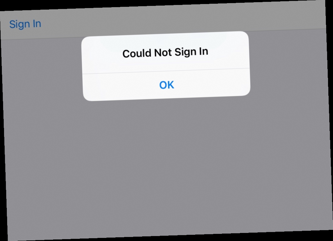 can't download apps from app store, sign in loop" / Twitter