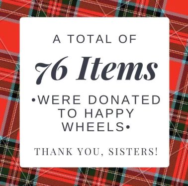 HappyWheelsOrg's tweet photo. Thank you ZTA Columbia Alumnae, for your kind and selfless virtual toy donations! This is week 2 of our Amazon virtual “Christmas tree” and we know that you guys are a large part of this! 🎄 #happywheels #givelocal #tistheseason #virtualtoydrive #becauseCovid https://t.co/gYaF73GvIk