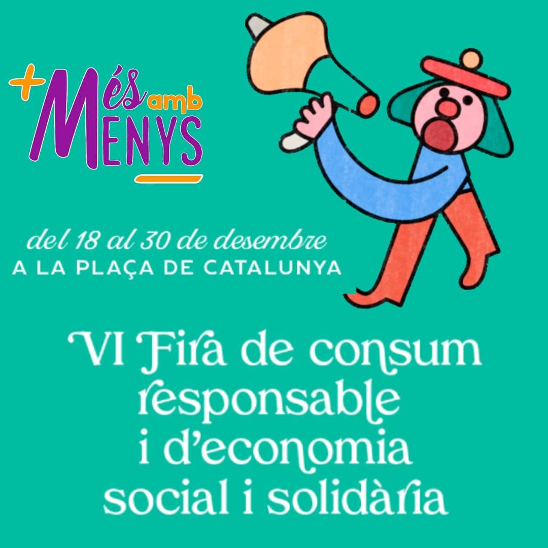 Un any més #mésambmenysCOSTURA participa de la VI Fira de Consum Responsable i d’Economia Social i Solidària, enguany en companyia de la #Xarxadonescosidores

📍CASETA 10
Us hi esperem!!!