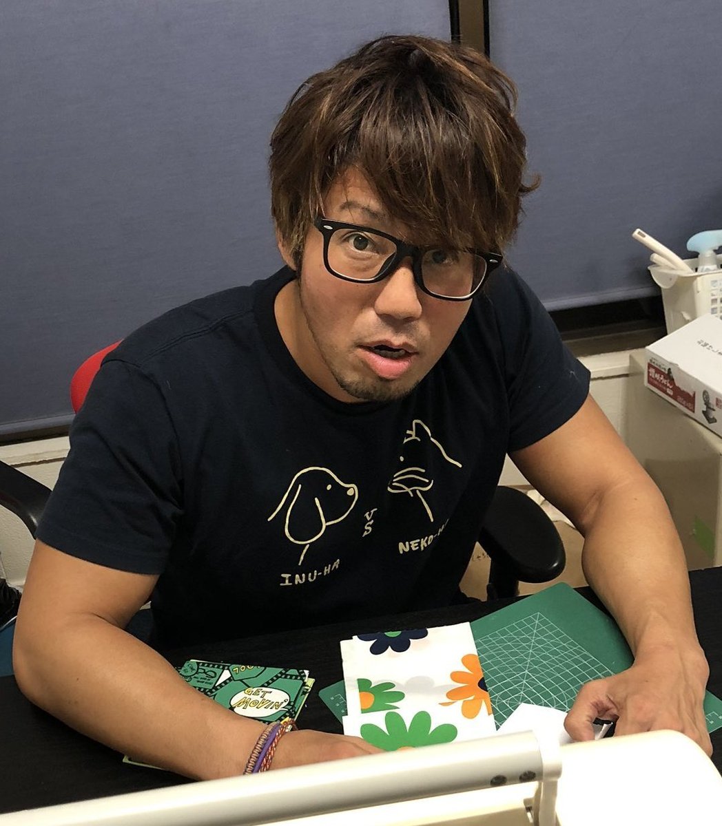 Susumu Yokosuka- chaotic neutral- nicknamed TECHNIC MASTER- his entrance theme is a banger- does crazy lariats- cat dad- very good at twitter- all he does is post cat pics and pics of his friends- and his sewing projects- will cut the sleeves of his shirt- bcs arms