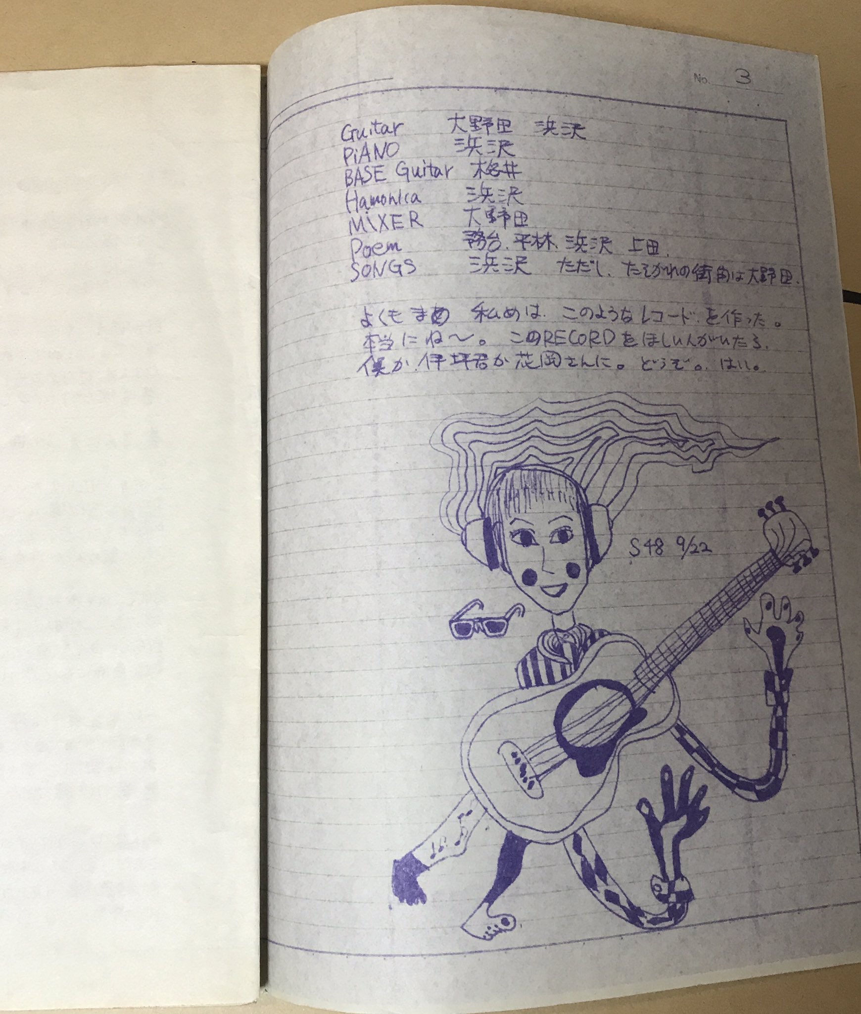 Seamonkey Nowplaying 浜沢利明 僕だけの歌 1973年作の無名アシッド フォーク T Co R5wkvaf1di T Co 8jx7fogmto Twitter