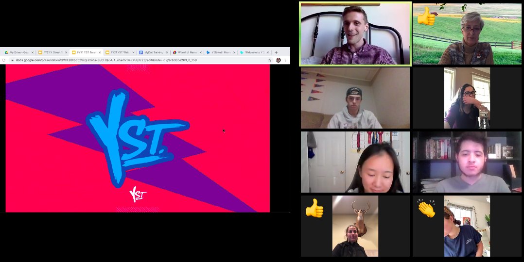 ystreetva's tweet image. Our virtual training season is in full effect!  Thank you to King George HS for recruiting students who are interested in volunteerism and creating a healthier Virginia. @HealthyYouthVA